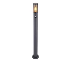 Globo Globo 3159SAS - Ven. lampa se senzorem BOSTON 1xE27/15W/230V IP44 110 cm černá