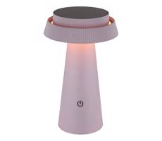 Globo Globo 36624P - LED Stmívatelná solární dotyková lampa LED/4W/3,7W IP54 růžová