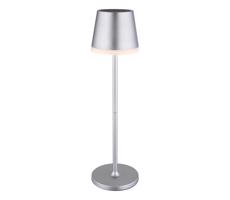 Globo Globo 36637SM - LED Solární svítidlo LED/0,6W/3V 3000K IP44 matný chrom