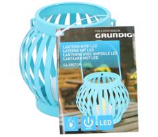Grundig Grundig - LED Lucerna LED/1xCR2032 modrá