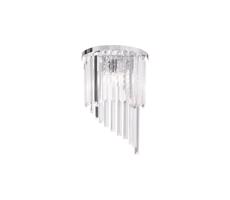 Ideal Lux Ideal Lux - Křišťálové nástěnné svítidlo CARLTON 3xE14/40W/230V lesklý chrom