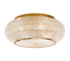 Ideal Lux Ideal Lux - Křišťálové stropní svítidlo PASHA 14xE14/40W/230V pr. 65 cm zlatá