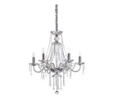 Ideal Lux Ideal Lux - Křišťálový lustr na řetězu AMADEUS 6xE14/40W/230V pr. 67 cm čirá