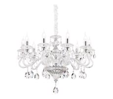 Ideal Lux Ideal Lux - Křišťálový lustr na řetězu NEGRESCO 10xE14/28W/230V pr. 85 cm čirá