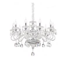 Ideal Lux Ideal Lux - Křišťálový lustr na řetězu NEGRESCO 8xE14/28W/230V pr. 73,5 cm čirá