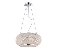 Ideal Lux Ideal Lux - Křišťálový lustr PASHA 10xE14/40W/230V pr. 55 cm chrom