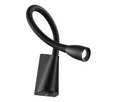 Ideal Lux Ideal Lux - LED Flexibilní lampička GOOSE LED/3W/230V CRI 90 černá