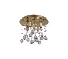 Ideal Lux Ideal Lux - LED Kř. stropní svítidlo MOONLIGHT 5xG9/3W/230V pr. 26 cm zlatá