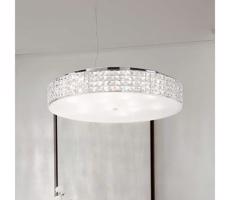 Ideal Lux Ideal Lux - LED Křišťálový lustr na lanku ROMA 12xG9/3W/230V pr. 60 cm chrom