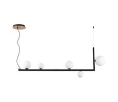 Ideal Lux Ideal Lux - LED Lustr na lanku BIRDS 5xG9/3W/230V černá/zlatá