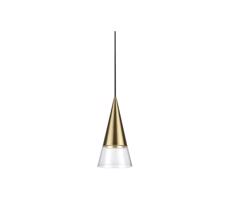 Ideal Lux Ideal Lux - LED Lustr na lanku CONO 1xGU10/7W/230V pr. 15 cm mosaz