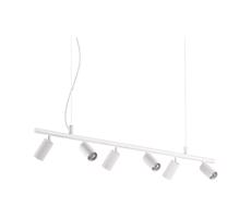 Ideal Lux Ideal Lux - LED Lustr na lanku DYNAMITE 6xGU10/7W/230V CRI 90 bílá