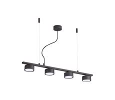 Ideal Lux Ideal Lux - LED Lustr na lanku MINOR 4xGX53/9W/230V 75,5 cm černá