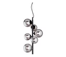 Ideal Lux Ideal Lux - LED Lustr na lanku PERLAGE 6xG9/3W/230V pr. 26 cm černá/kouřová