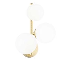 Ideal Lux Ideal Lux - LED Nástěnné svítidlo PERLAGE 3xG9/3W/230V zlatá/bílá