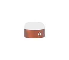 Ideal Lux Ideal Lux - LED Stm dotyková stolní lampa MIGNON LED/5W/5V pr. 10 cm CRI 90 měď