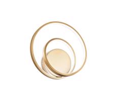 Ideal Lux Ideal Lux - LED Stmívatelné nástěnné svítidlo OZ LED/28W/230V CRI 90 zlatá