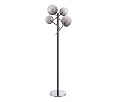 Ideal Lux Ideal Lux - LED Stojací lampa EQUINOXE 4xG4/2W/230V lesklý chrom/kouřová