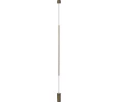 Ideal Lux Ideal Lux - LED Stojací lampa FILO LED/14W/230V 2700K CRI 90 mosaz