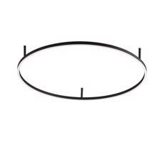 Ideal Lux Ideal Lux - LED Stropní svítidlo ORACLE SLIM LED/53W/230V 4000K pr. 90 cm černá