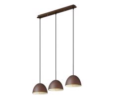 Ideal Lux Ideal Lux - Lustr na lanku FOLK 3xE27/60W/230V hnědá