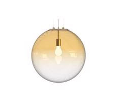 Ideal Lux Ideal Lux - Lustr na lanku MAPA 1xE27/42W/230V pr. 50 cm zlatá/kouřová
