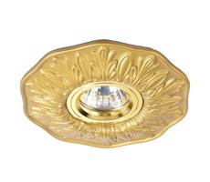 Ideal Lux Ideal Lux - Podhledové svítidlo 1xGU10/50W/230V zlatá