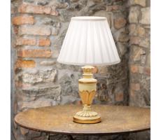 Ideal Lux Ideal Lux - Stolní lampa FIRENZE 1xE14/40W/230V bílá/zlatá