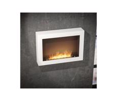 InFire InFire - Nástěnný BIO krb 80x56 cm 3kW bílá