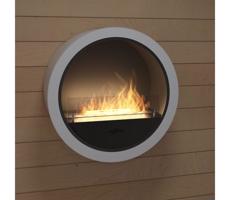 InFire InFire - Nástěnný BIO krb pr. 70 cm 3kW bílá