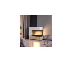 InFire InFire - Rohový BIO krb 80x45 cm 3,5kW černá