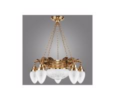Kemar Kemar OW50 - Lustr OURO EAGLE 5xE27/60W + 1xE27/100W/230V