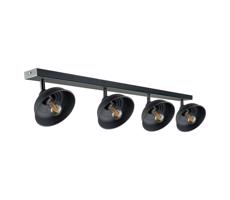 Keter Lighting Bodové svítidlo FAUN 4xE27/60W/230V černá