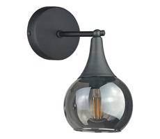 Keter Lighting Nástěnné svítidlo STAR 1xE27/60W/230V černá/kouřová černá
