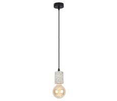 KL111057 - Lustr na lanku SIMPLY 1xE27/15W/230V beton