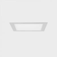KOHL-Lighting DISC SQ zapuštěné svítidlo s rámečkem 225X225 mm bílá 20 W CRI >80 4000K PHASE CUT