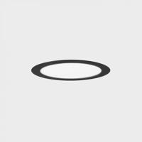 KOHL-Lighting DISC zapuštěné svítidlo s rámečkem pr. 172 mm černá 12 W CRI >80 3000K 1.10V
