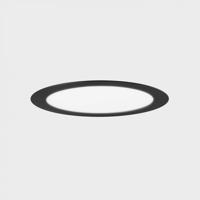 KOHL-Lighting DISC zapuštěné svítidlo s rámečkem pr. 400 mm černá 36 W CRI >80 3000K 1.10V