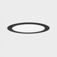 KOHL-Lighting DISC zapuštěné svítidlo s rámečkem pr. 500 mm černá 48 W CRI >80 3000K DALI