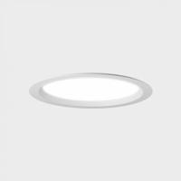 KOHL-Lighting LIM LACUS zapuštěné svítidlo s rámečkem pr. 225 mm bílá 30 W CRI >80 3000K DALI