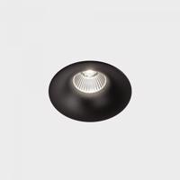 KOHL-Lighting LUXO zapuštěné svítidlo s rámečkem pr.85 mm černá 38° 8W CRI >80 3000K Push