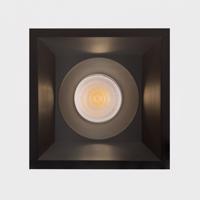 KOHL-Lighting NOON SQ zapuštěné svítidlo s rámečkem 93x93 mm černá 38° 10 W CRI >80 3000K PHASE CUT