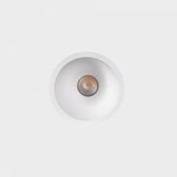 KOHL-Lighting NOON zapuštěné svítidlo s rámečkem pr. 70 mm bílá 38° 5 W CRI >80 3000K PUSH