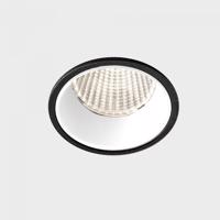KOHL-Lighting VERSUS zapuštěné svítidlo s rámečkem pr. 80 mm černá-bílá 38° 15 W CRI >80 4000K PUSH