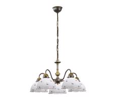 Kolarz Kolarz 731.85.70 - Lustr na řetězu NONNA 5xE27/75W/230V
