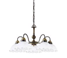 Kolarz Kolarz 731.85.73 - Lustr na řetězu NONNA 5xE27/75W/230V