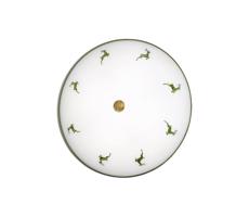 Kolarz Kolarz 731.U14.4.100-Stropní svítidlo NONNA 4xE27/60W/230V pr.54 cm zelená/mosaz