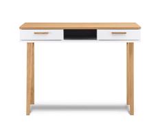 Konsimo Sp. z o.o. Sp. k. Pracovní stůl FRISK 75x100 cm přírodní dub/bílá
