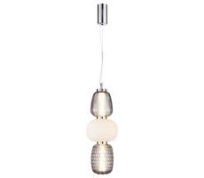 LED Lustr na lanku CARO LED/28W/230V chrom