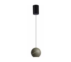 LED Lustr na lanku dotykový LED/8,5W/230V 3000K šedá